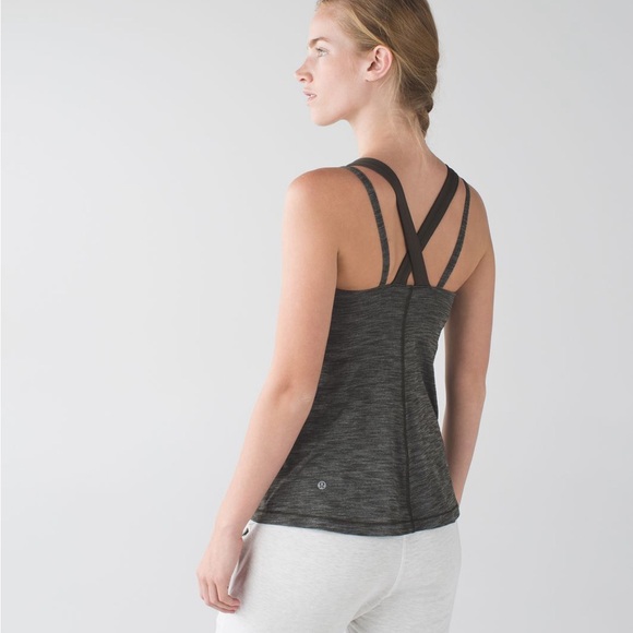 lululemon athletica Tops - lululemon athletica Black Strappy Tank Top